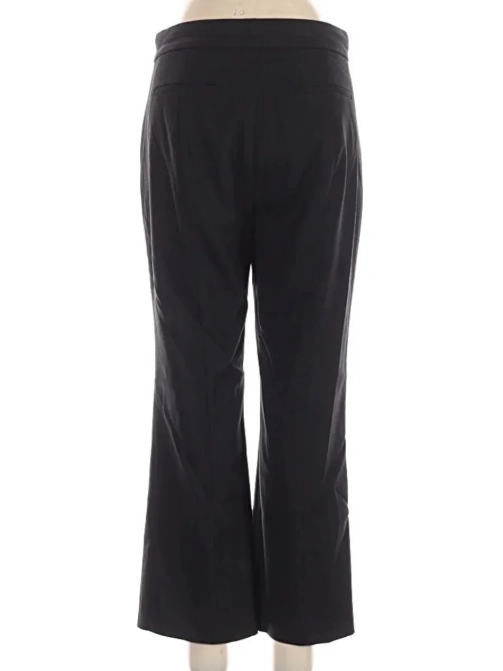 J. Crew Willa Italian Wool Trouser Nova Tides Classic Black Size 8